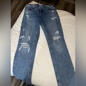 Maurice’s: Distressed Blue Jeans